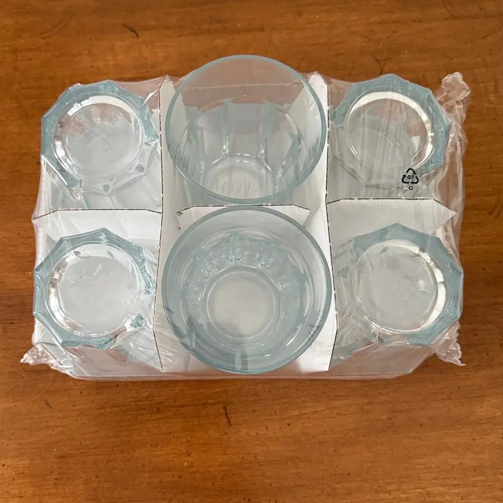 IKEA POKAL Clear 9 oz Glass (Set of 6)